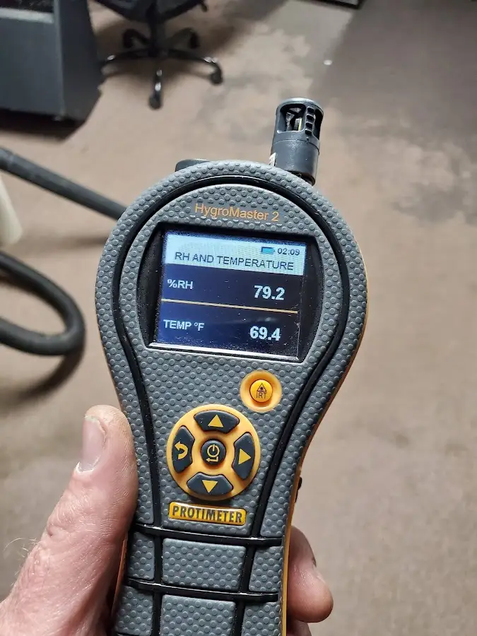 Moisture meter humidity assessment for Mold Remediation & Removal in East Port Orchard